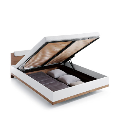 Klassisches Bett Betten Ehebett Doppelbett Holzbett Landhaus - Model CM-B4