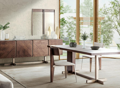 Modernes Sideboard Kommode Luxus Anrichte Spiegel Lowboard Set Neu