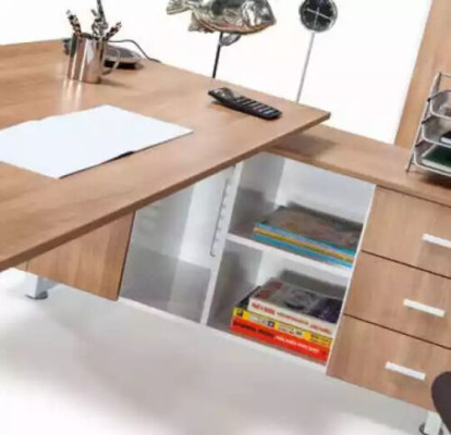 Büro Möbel Schreibtisch Aktenschrank Couchtisch 4tlg. Set Einrichtung