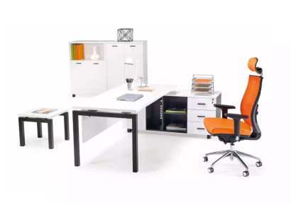 Büromöbel Einrichtung Schreibtisch Aktenschrank Couchtisch 4 tlg. Set