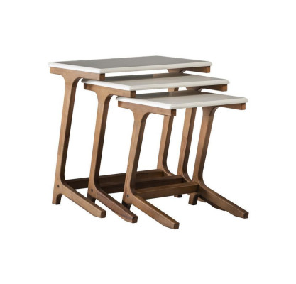 Moderne Beistelltisce Gruppe Kaffetisch Couchtisch Luxus Möbel Set Neu