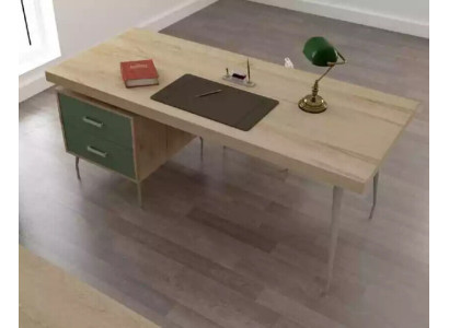 Modern Designer braun Luxus Schreibtisch Büromöbel Holz Tische Neu