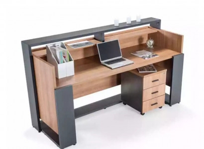 Designer Tische für Rezeption Rezeption Hotel Büro Ausstellungstisch neu