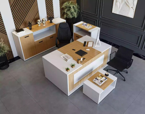 Empfangstheke Rezeption Tisch Möbel Tresen Praxis Kanzlei Büro Hotel