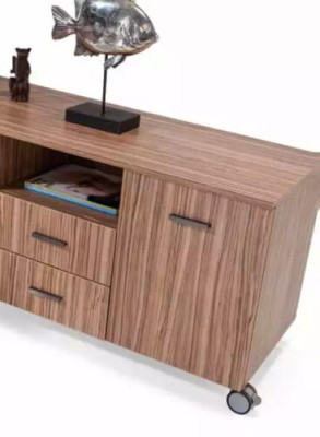 Büromöbel Schreibtisch Kommode Aktenschrank Couchtisch Einrichtung 4tlg.