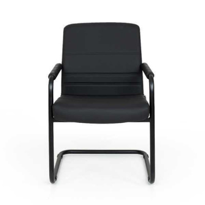 Stuhl Polsterung Kunstleder Bürostühle Modern Computer Stühle Möbel Schwarz