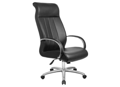 Computer Stühle Schwarz Chefsessel Sessel Kunstleder Polster Büro Stuhl Dreh