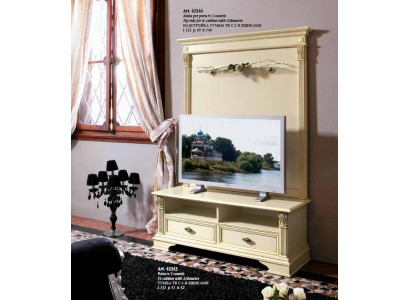 Fernseh Schrank tv Wand Side Board rtv Low Italienische Möbel Antik Stil Holz