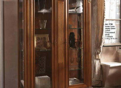 Vitrine Schrank Vitrinen Wohnzimmer Schau Schränke Design Barock Rokoko Italien