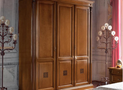 Kleiderschrank Schlafzimmer Massivholz Schrank Antik Stil Barock Rokoko Schränke Neu