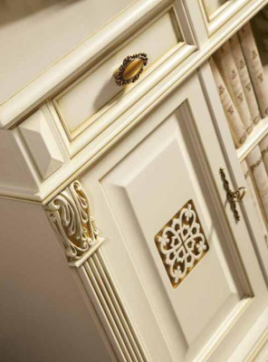 Luxus Schlafzimmer Set 6tlg. Bett 2x Nachttisch Schminktisch Designer Möbel Massivholz