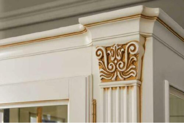 Esstisch Garnitur Tisch + 6x Stühle Stuhl Esszimmer Garnitur Massivholz Textil 7tlg.