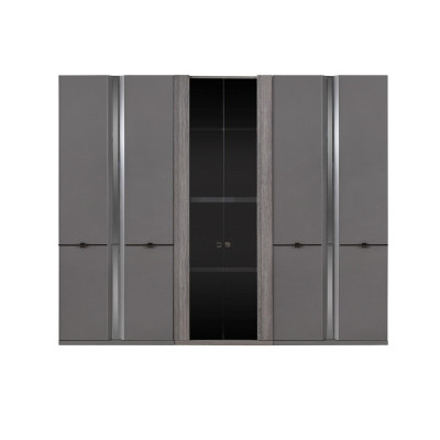 Schlafzimmer Set Bett Kleiderschränke Schrank Betten 2x Nachttische 4tlg.