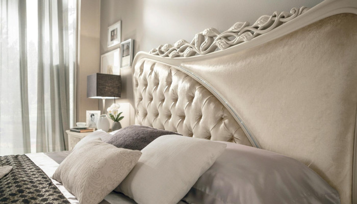 Schlafzimmer Bett Nachttisch Konsole Kleiderschrank Modern Holz Luxus Set 6tlg.