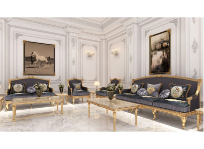 Wohnlandschaft Sofa Couch 6tlg Garnitur 3 2 1 Sitzer Couchtisch 2x Beistelltisch