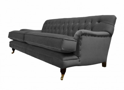 Sofa 3 Sitzer Couchen Art déco Dreisitzer Neu Textil Luxus Couch Polster