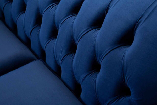 Sofas Chesterfield Design Sofa 2 Sitzer Couch Luxus Klassische Textil