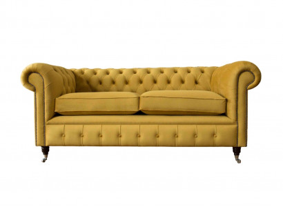 Dreisitzer Sofa 3 Sitzer Sofas Polster Möbel Couchen Chesterfield Neu