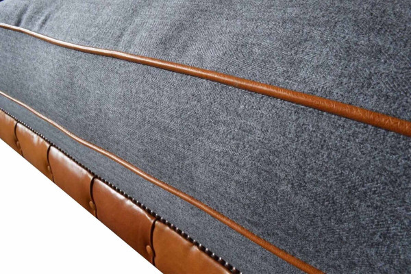 Sofa Luxus Leder Chesterfield Couch Sofas Polster 3 Sitzer Design Neu