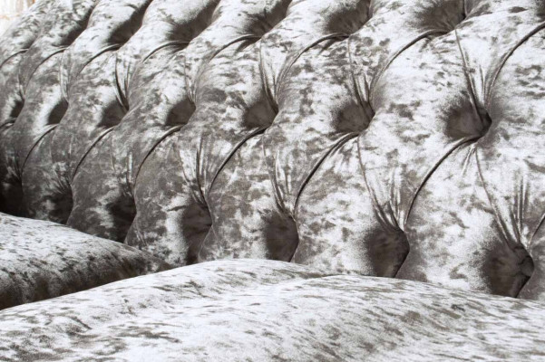 Chesterfield Polster Textil Sofa 2 Sitzer Sofa Design Luxus Stoffsofas