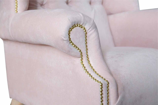 Ohrensessel Sessel Fernseh Einsitzer Sofa Couch Polster Stoff Relax Neu