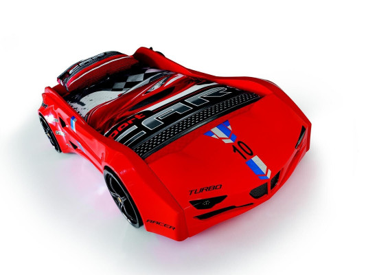 Rennwagen Auto Bett Kinderbett Autobett Kinderzimmer Betten Möbel Rot