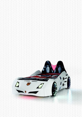 Autobett Kinderzimmer Rennwagen Auto Bett Kinderbett Holz Möbel Neu