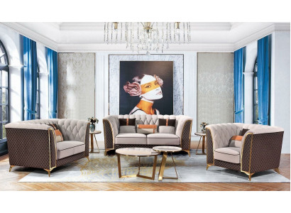 Dreisitzer Sofa 3 Sitzer Designer Ledersofa Dreisitzer Italienische Stil Möbel