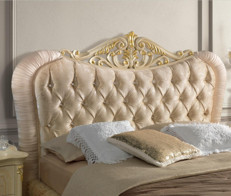 Luxus Chesterfield Bett Betten Polsterbett Doppel Italienisches Schlafzimmer Neu