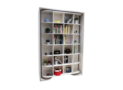 Bett Bücher Schrank Regal Gästebett Schränke Wand Schrank Wandschrank Betten