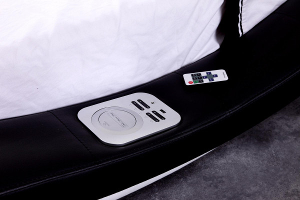 Bett Design Betten Digital USB Luxus Schlafzimmer Möbel Leder Doppel