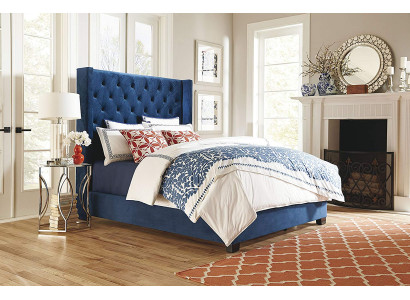 Chesterfield Schlaf Zimmer Doppel Betten Design Leder Luxus Bett Hotel