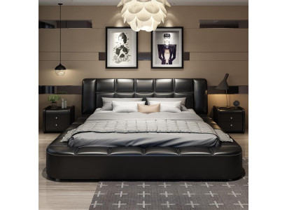 Luxur Polsterbett Designbett Textil Betten Doppelbett Bett Ehebett Design