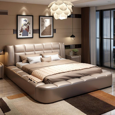 Luxur Polsterbett Designbett Textil Betten Doppelbett Bett Ehebett Design