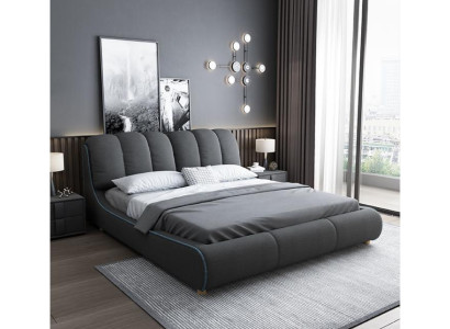 Design Holz Modern Bett 180x200 Schlafzimmer Ehe Luxus Hotel Betten