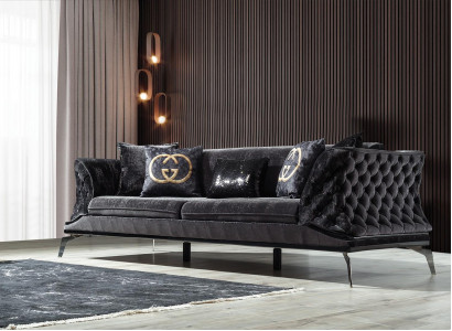 Wohnzimmer Dreisitz Sofa 3 Sitzer Sofas Sitz Modern Design Couch Möbel Stil