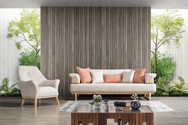 Relax Club Sessel 1 Sitzer weiß Wohnzimmer Luxus Design Möbel Textil