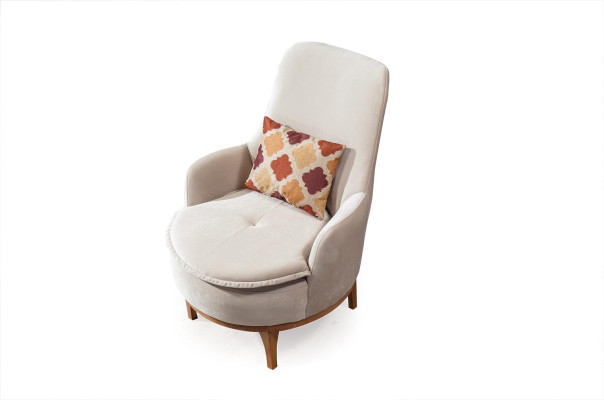 Sessel 1 Sitz Textil Lounge Luxus Neu Sessel Design Sessel Modern Neu