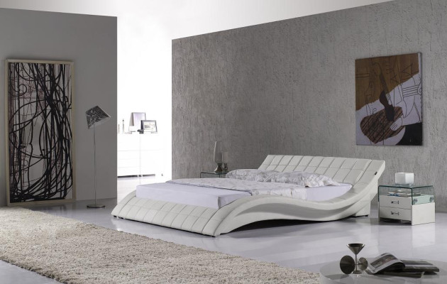 Betten Ehe 180x200cm Schlaf Zimmer Leder Doppel Bett Polster Design