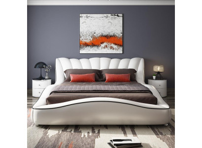 Luxus Doppel Schlafzimmer Holz Textil Betten 180x200 Bett Klassisch