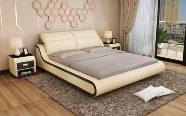 Schlafzimmer Design 180x200 Neu Möbel Luxus Modern Betten Polster