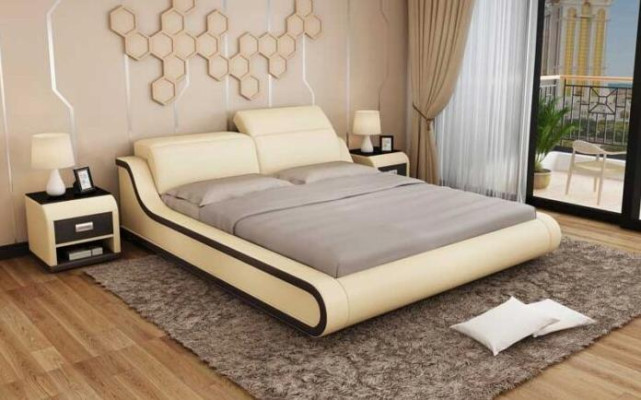 Schlafzimmer Design 180x200 Neu Möbel Luxus Modern Betten Polster