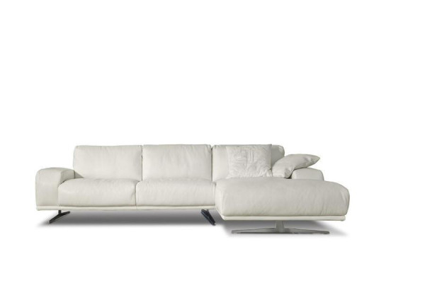Ecksofa L Form Luxus Wohnzimmer Möbel Sofa Design Weiß Italienische Möbel Neu
