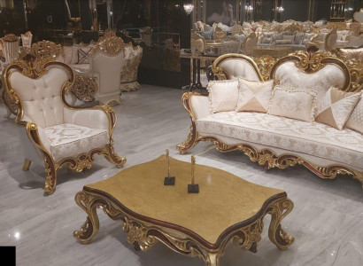 Garnitur Sofagarnitur 3+1 Sitzer Sofa Sessel Sofas Stoff Gruppe Wohnzimmer Neu