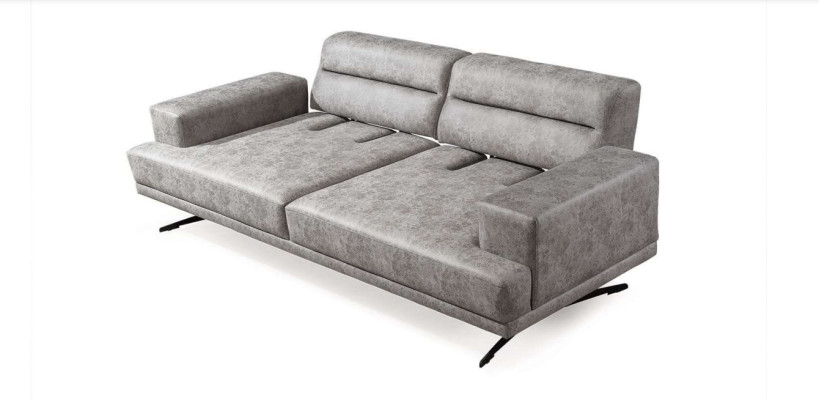 Sofagarnitur 3+3 Sitzer Garnitur Sofa Sofas Leder Polster Design Sitz Moderne