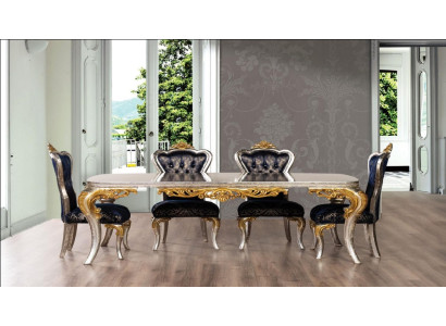 Tisch Esstisch Esszimmertisch Esszimmer Holz Tische Barock Ess Luxus Möbel Neu