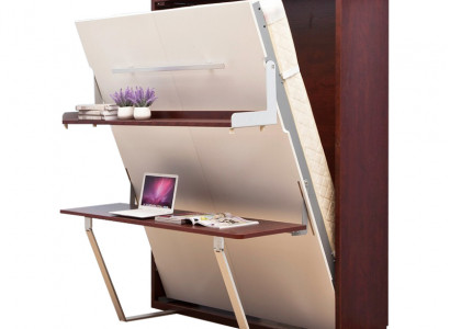 Schreibtisch Regal Bett 2in1 Funktions Schrankbett Möbel Tisch Wandbett Betten