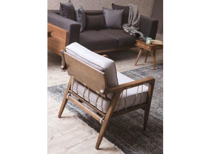 Moderner Sessel Luxus Einsitzer Loungesessel Wohnzimmer Möbel Einrichtung