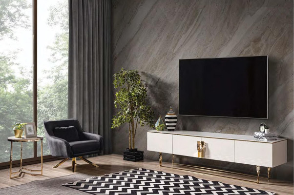 Moderner Schwarzer Samt Sessel Luxus Polsterstuhl Wohnzimmer Möbel Holz