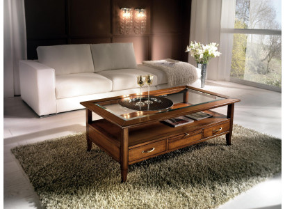 Tisch Beistell Tische Couch Modern 130cm Design Quadrat Couchtisch Holztisch Neu